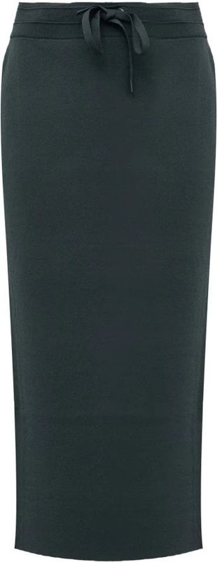 PINKO - Pantelleria - Kokerrok - Donkergroen/Rosa - 7/8 Lengte