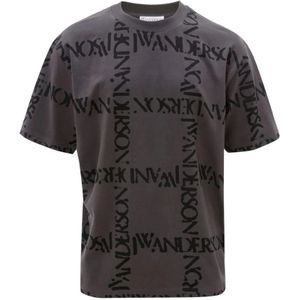 JW Anderson, Dames, Tops, Grijs, Maat: XS Katoen,