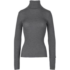 Jucca, Dames, Truien, Grijs, Maat: S Leer,