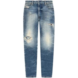 Diesel, Dames, Jeans, Blauw, Maat: W25 L32 Denim,