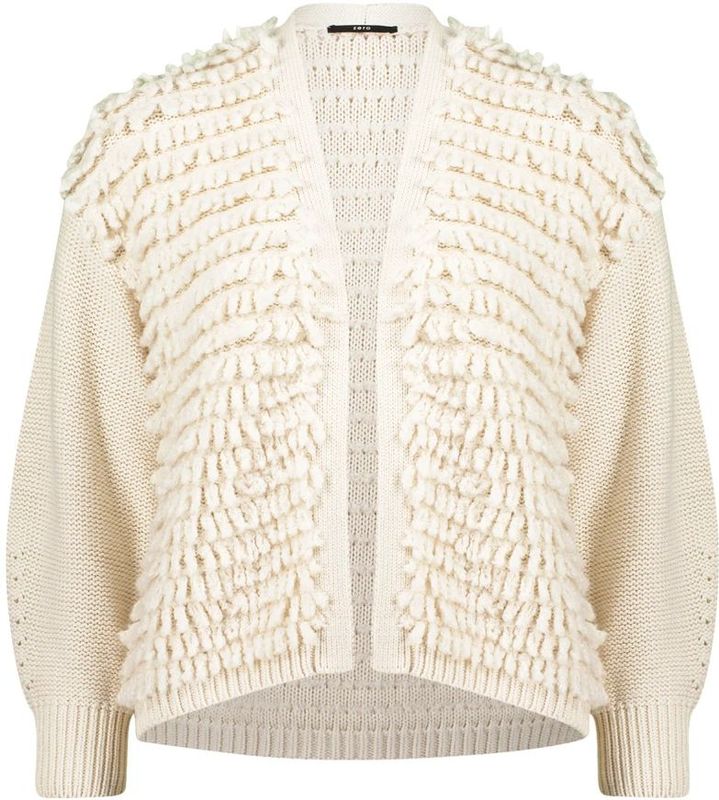 Zero, Dames, Truien, Wit, Maat: S Katoen,