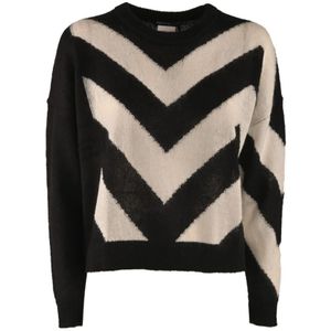 Pennyblack, Dames, Truien, Veelkleurig, Maat: L