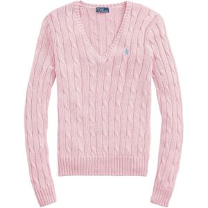 Polo Ralph Lauren, Dames, Truien, Roze, Maat: M Katoen,