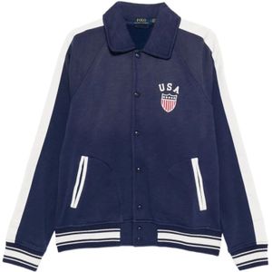 Ralph Lauren, Heren, Sweatshirts & Hoodies, Blauw, Maat: M