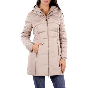 YES Zee, Dames, Jassen, Beige, Maat: S Poliester,