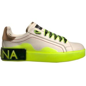 Dolce & Gabbana - Portofino - Lage Sneakers - Veelkleurig - Leer