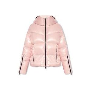 Moncler ‘Huppe’ donsjas , Pink , Dames , Maat: XL