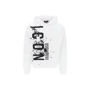 Dsquared2 Trui met ronde hals , White , Heren , Maat: L