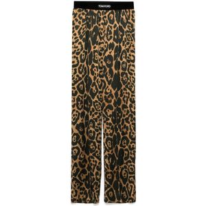 Tom Ford, Dames, Broeken, Veelkleurig, Maat: M