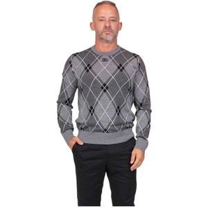 Dolce & Gabbana, Heren, Truien, Grijs, Maat: L