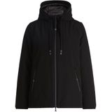 Betty Barclay - Omkeerbare Jas - Zwart - Dames - Leer - Capuchon