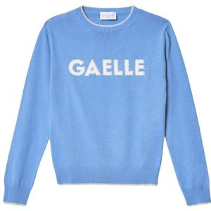 Gaëlle Paris, Dames, Truien, Blauw, Maat: L Katoen,