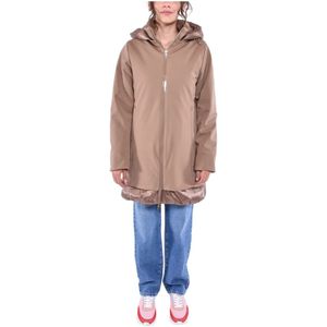 People of Shibuya, Dames, Mantels, Beige, Maat: 3XL Nylon,