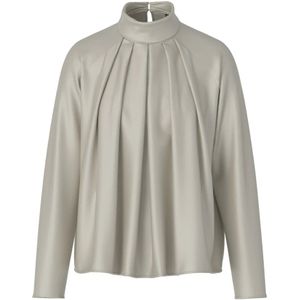 Joop!, Dames, Blouses & Shirts, Beige, Maat: S Satijn,