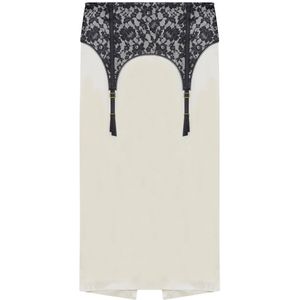 Moschino, Dames, Rokken, Beige, Maat: M