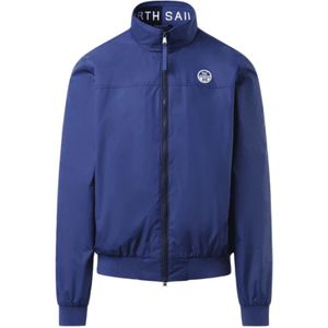North Sails, Heren, Jassen, Blauw, Maat: 2XL Katoen,