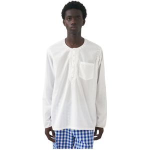 Antik Batik, Heren, Tops, Wit, Maat: L Katoen,