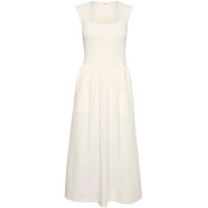Soaked in Luxury, Dames, Jurken, Wit, Maat: S Katoen,