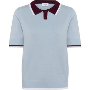 Saint Tropez, Dames, Truien, Blauw, Maat: L Viscose,