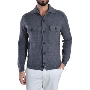 Gran Sasso, Heren, Truien, Grijs, Maat: L Wol,