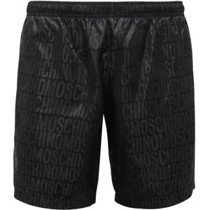 Moschino, Heren, Badkleding, Zwart, Maat: S