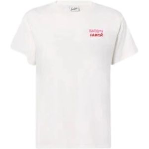 MC2 Saint Barth, Dames, Tops, Wit, Maat: L