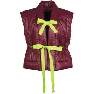 Barbour - Arna Shine Gilet - Dames - Rood - Polyester