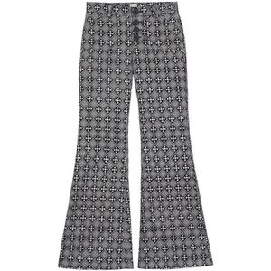 Ines de la Fressange Paris, Dames, Broeken, Veelkleurig, Maat: L Poliester,