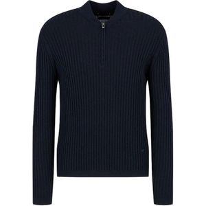 Emporio Armani, Heren, Truien, Blauw, Maat: L Wol,