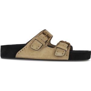 Isabel Marant, Dames, Schoenen, Beige, Maat: 38 EU Leer,