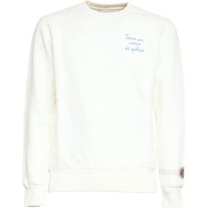 MC2 Saint Barth, Heren, Sweatshirts & Hoodies, Wit, Maat: S