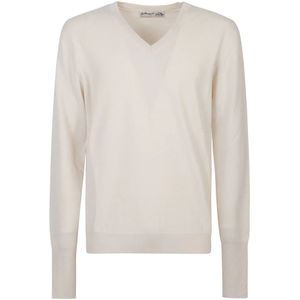 Ballantyne, Heren, Truien, Beige, Maat: M Kasjmier,