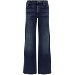 Mother, Dames, Jeans, Blauw, Maat: W25 Katoen,