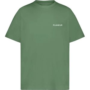 Flâneur, Heren, Tops, Groen, Maat: XS Katoen,