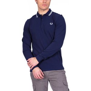 Fred Perry, Heren, Tops, Blauw, Maat: S