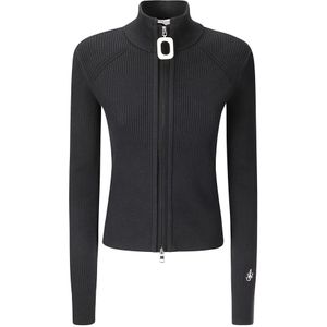 JW Anderson, Dames, Sweatshirts & Hoodies, Zwart, Maat: M Katoen,