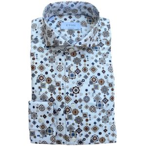 Eton, Heren, Overhemden, Veelkleurig, Maat: L