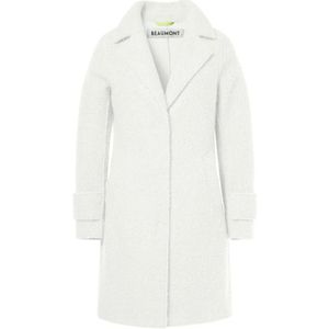 Beaumont, Dames, Mantels, Wit, Maat: M Zijde,