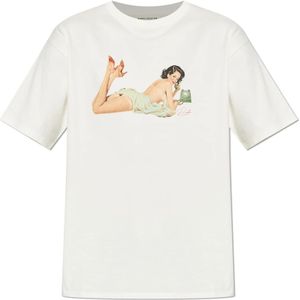 Duke + Dexter, Heren, Tops, Wit, Maat: S Katoen,