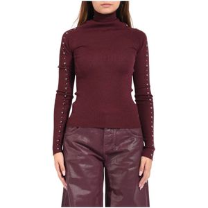 Laneus, Dames, Truien, Rood, Maat: XS Wol,