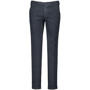 Berwick, Heren, Broeken, Blauw, Maat: L Leer,