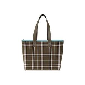 Burberry boodschappentas , Green , Dames , Maat: ONE Size