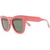 Gucci Roze zonnebril met originele accessoires , Pink , Dames , Maat: 52 MM