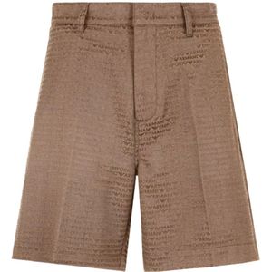 Emporio Armani, Heren, Korte broeken, Bruin, Maat: L
