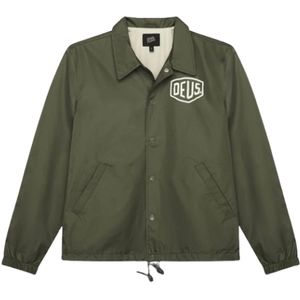 Deus Ex Machina, Heren, Jassen, Groen, Maat: XL Poliester,