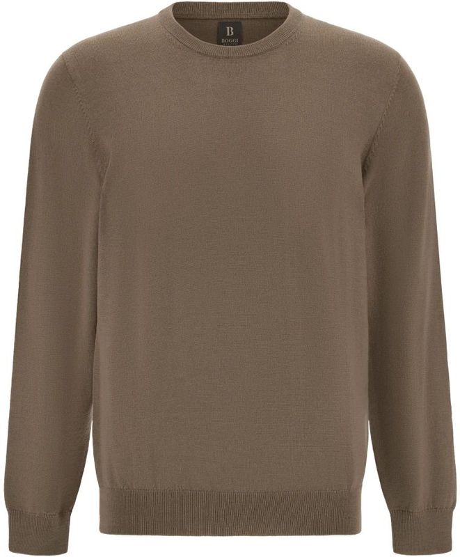 Boggi Milano, Heren, Truien, Beige, Maat: S Wol,