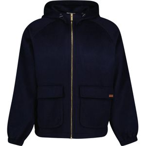 Drole de Monsieur, Heren, Jassen, Blauw, Maat: L Wol,