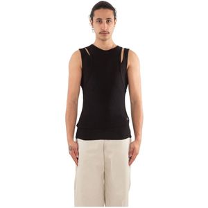 Heliot Emil, Heren, Tops, Zwart, Maat: S