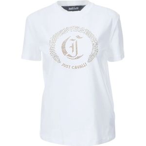 Just Cavalli - T-shirt - Wit - Dames