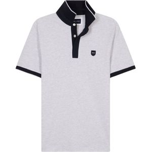 Eden Park, Heren, Tops, Wit, Maat: M Katoen,